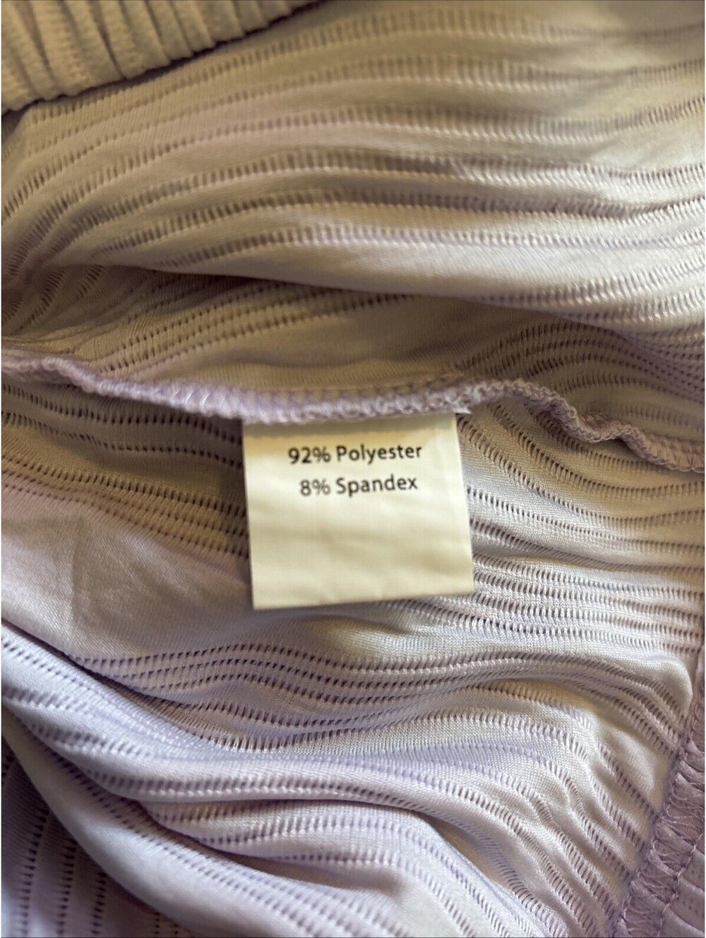 MOSHU Polyester Ribbed Sleeveless Top - Picture 3 of 5